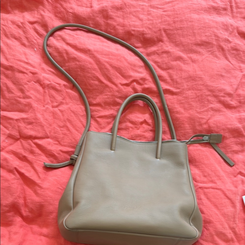 Marsell Tan Leather Handbag